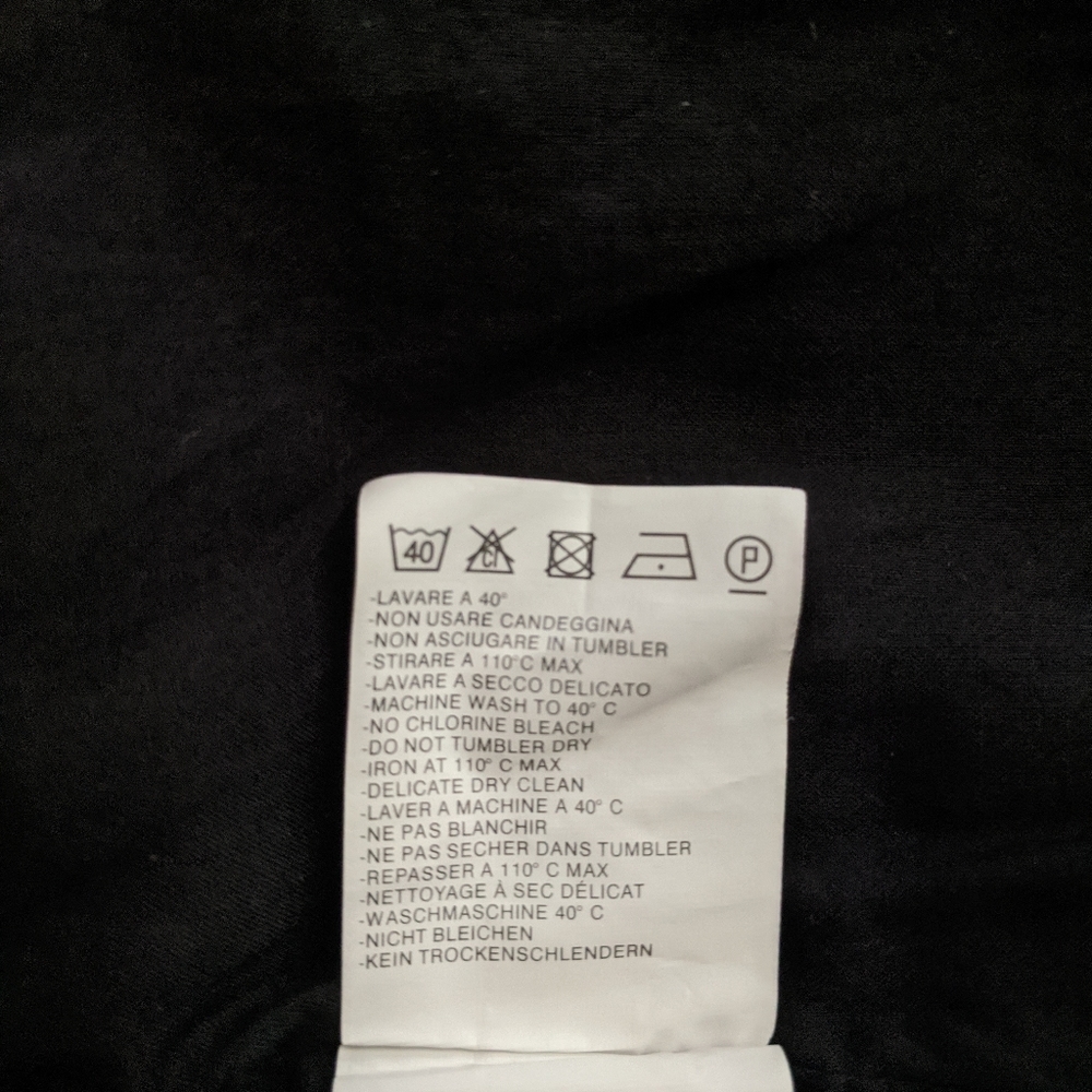Dsquared Black Wool Blend Fitted Blazer S/M - Picture 11 of 11